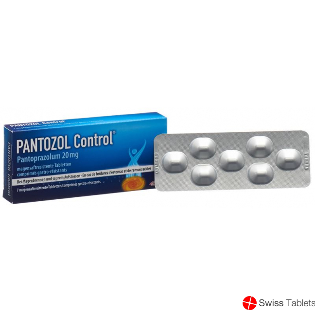 Pantozol Control 20mg 7 Tabletten buy online