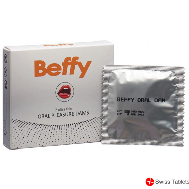 Beffy Latextuch für Den Oralverkehr 2 Stück buy online