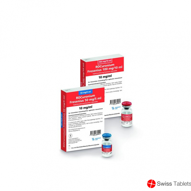 Rocuronium Fresenius 100mg/10ml 10 Ampullen 10ml buy online
