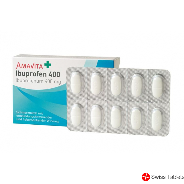 Amavita Ibuprofen Filmtabletten 400mg 10 Stück buy online