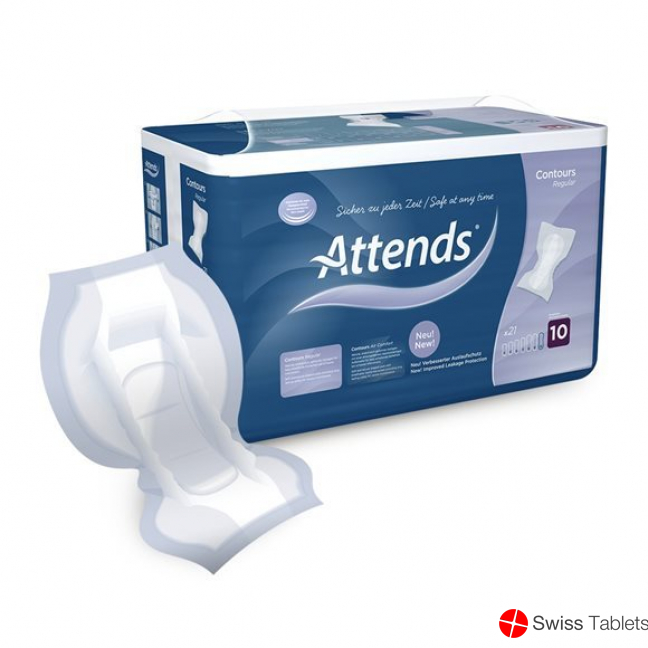Attends Contours 10 Regular Einlage 21 Stück buy online