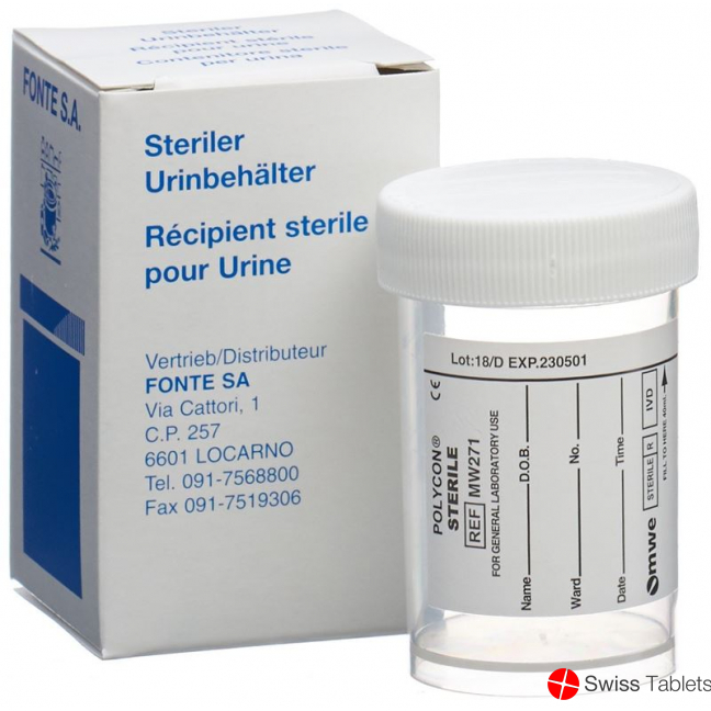 Fonte Urinbehaelter 60ml Steril buy online