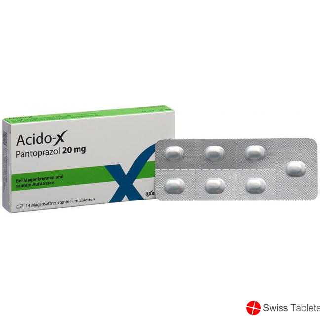 Acido-X 20mg 14 Tabletten buy online