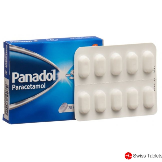 Panadol S 500mg 20 Filmtabletten buy online