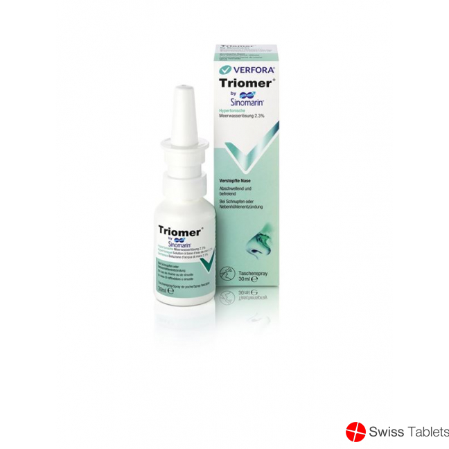 Triomer Nasenspray Sinomarin Hypertonisch 30ml buy online
