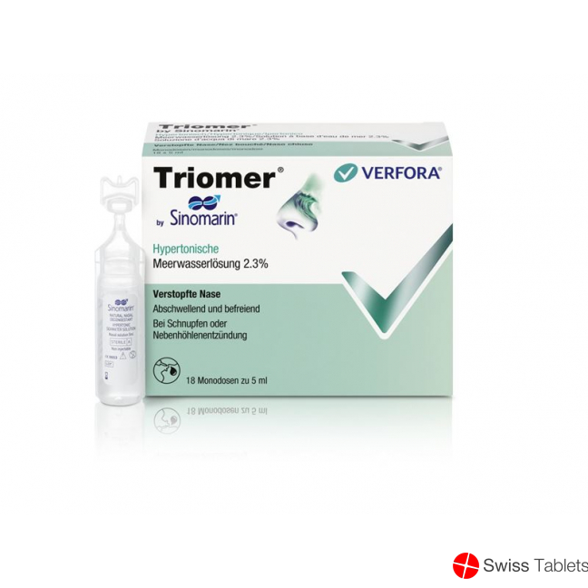Triomer Lösung Sinomarin Hyperton 18 Monodosis 5ml buy online