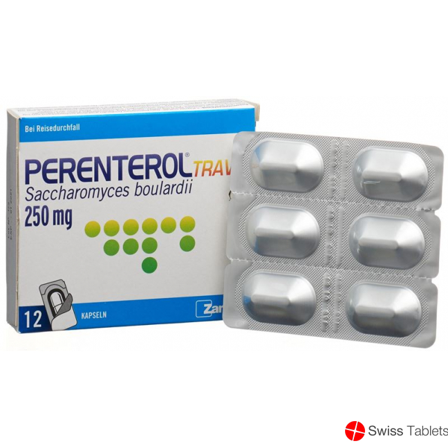 Perenterol Travel Kapseln 250mg Blister 12 Stück buy online