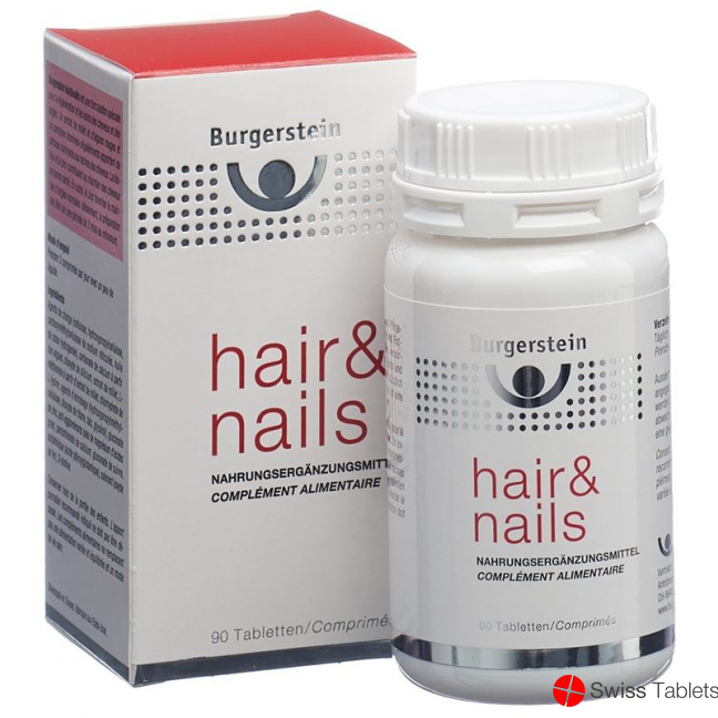 Burgerstein Hair & Nails tablets 90 pieces buy online