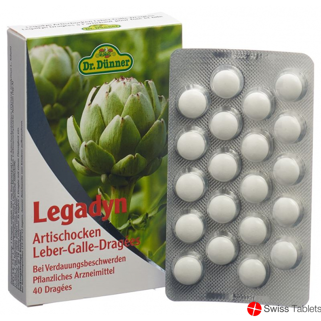 Legadyn Artischocken Leber Gallen Dragée 40 Stück buy online