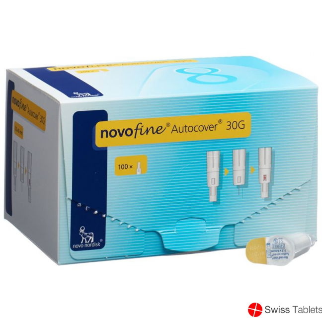 Novofine Autocover Injektionsnadel 8mm 30g 100 Stück buy online