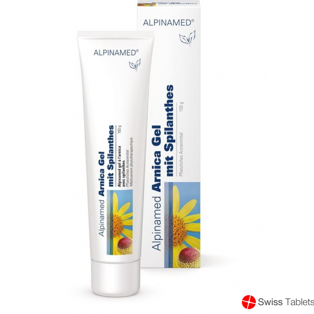 Alpinamed Arnica Gel M Spilanthes Tube 100g buy online