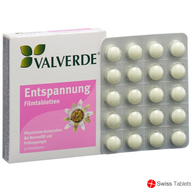 Valverde Entspannung Filmtabletten 20 Stück buy online