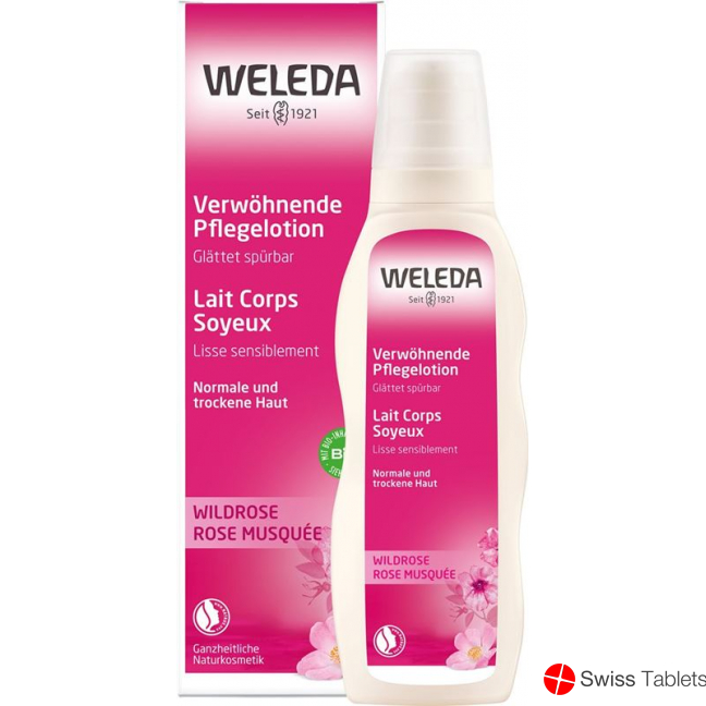 Weleda Wildrosen Verwöhnende Pflegelotion 200ml buy online