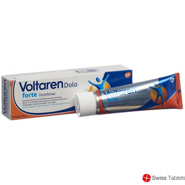 Voltaren Dolo Forte Emulgel Tube 50g buy online
