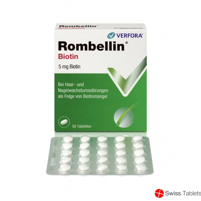 Rombellin Tabletten 5mg Biotin 50 Stück buy online