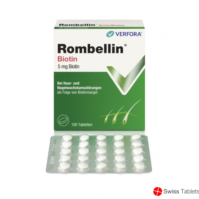 Rombellin Tabletten 5mg Biotin 100 Stück buy online