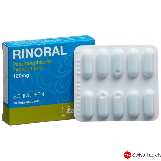 Rinoral Retard Kapseln 120mg 10 Stück buy online