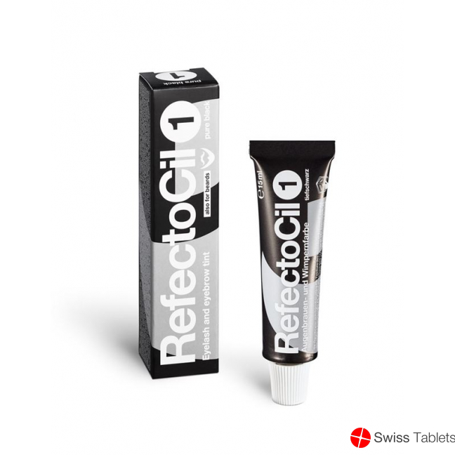 Refectocil Wimpernfarbe 1 Tiefschwarz buy online