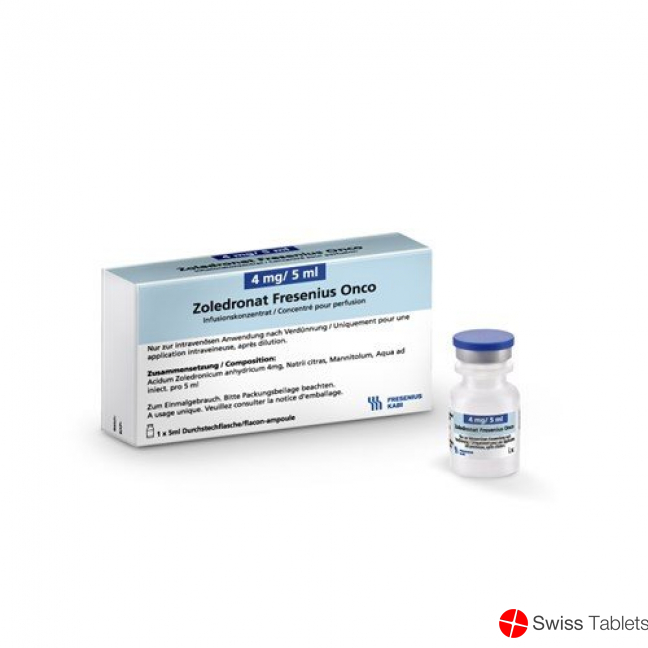 Zoledronat Fresenius Onco 4mg/5ml 5ml buy online