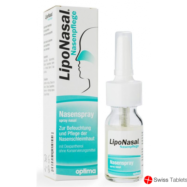 LipoNasal Nasenpflege Nasenspray 10ml buy online