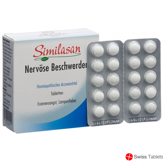 Similasan Nervöse Beschwerden Tabletten 60 Stück buy online