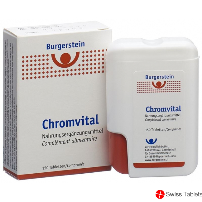 Burgerstein Chromvital 150 tablets buy online