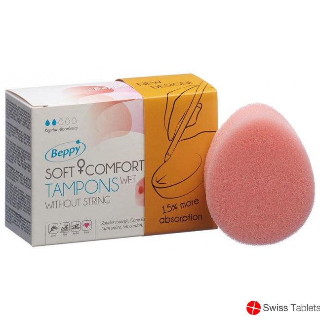 Beppy Soft Comfort Tampons Wet 2 Stück buy online