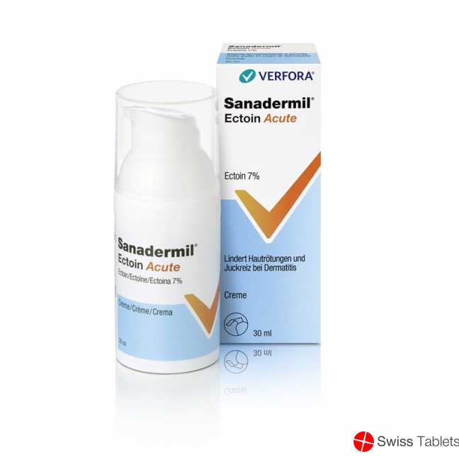 Sanadermil EctoinAcute cream Disp 30 ml