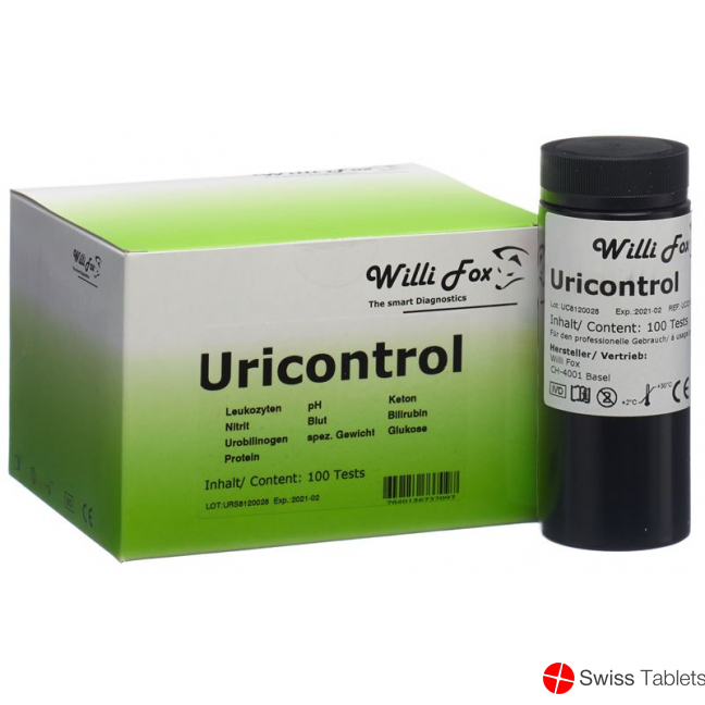 Willi Fox Uricontrol 100 pcs