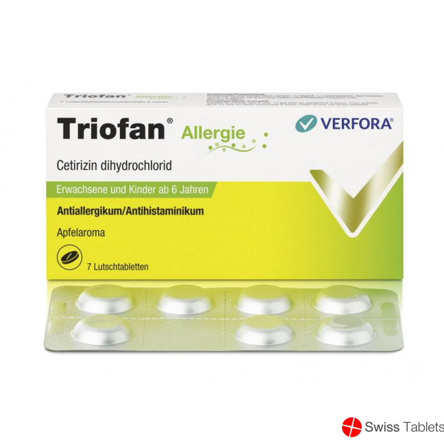 Triofan allergy Lutschtabl 7 pcs