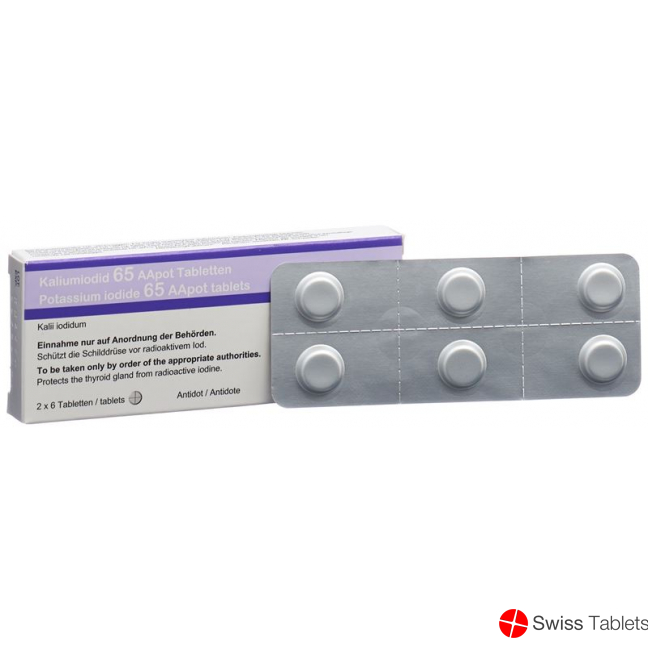 Potassium iodide 65 AApot tbl 65 mg 12 pcs
