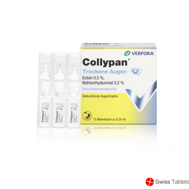 Collypan Dry Eyes Gd Opht 15 Monodos 0.35ml
