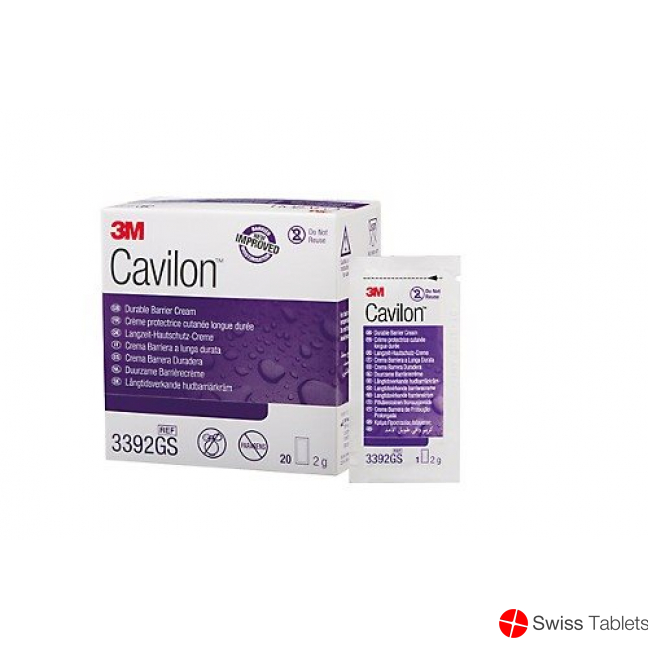 3M Cavilon Durable Barrier Cream Improved 20 x 2g buy online