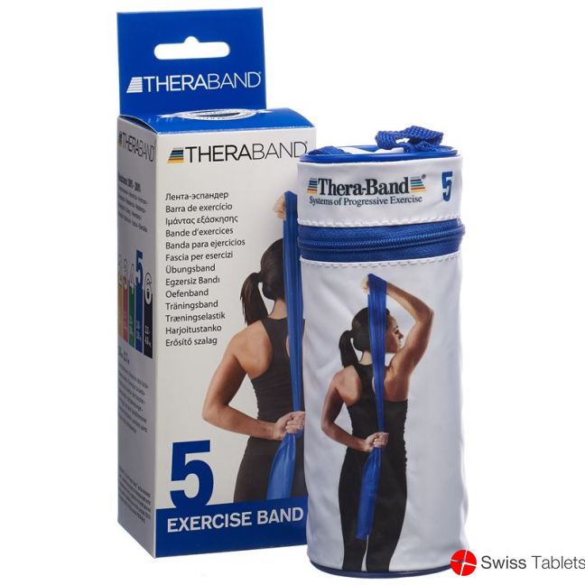 Theraband 2.5mx12.7cm blue Extra Strength