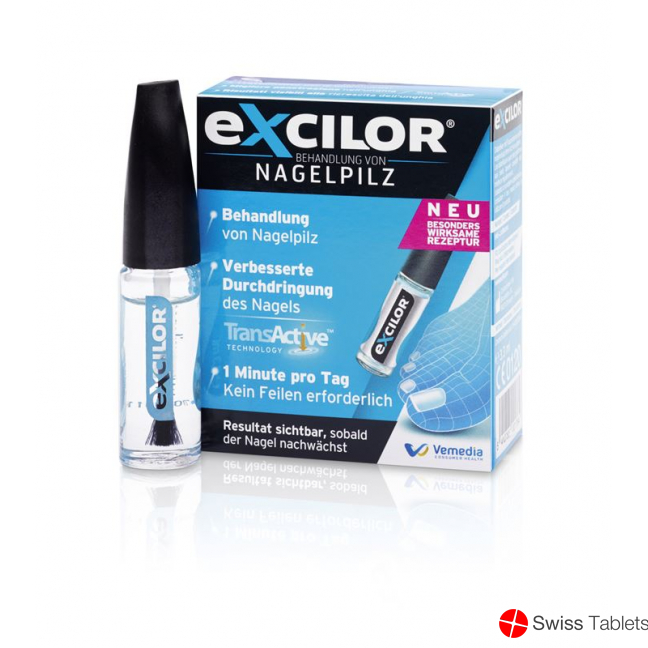 Excilor nail fungus solution 3.3 ml