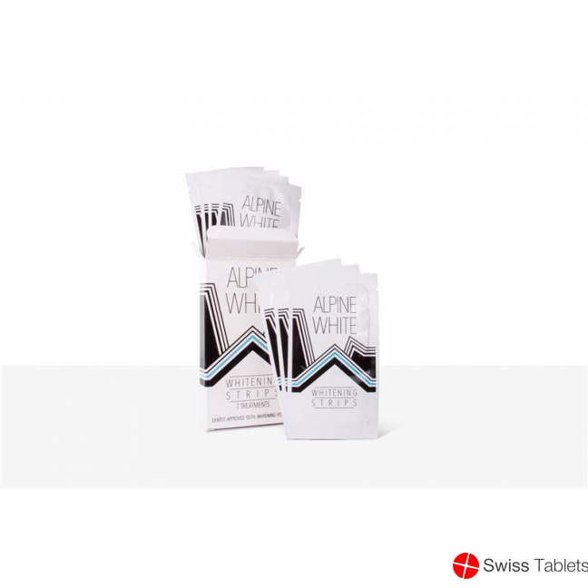 Alpine White whitening strips for 7 applications