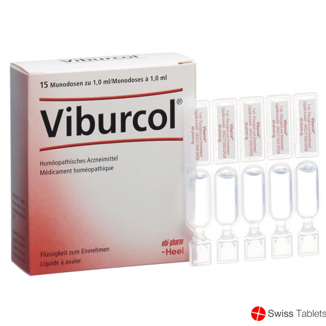 Viburcol liquid oral Monodos 15 1 ml