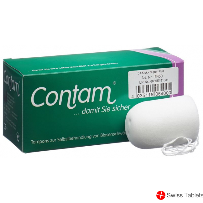 Contam Vaginaltampon 45mm Extra Plus special size 5 pcs