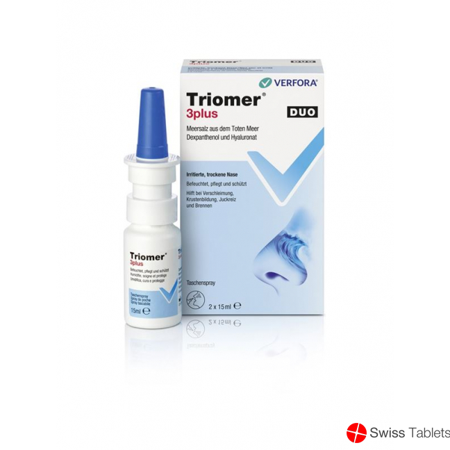 Triomer 3 Plus By Nasmer Nasenspray Duo 2x 15ml buy online