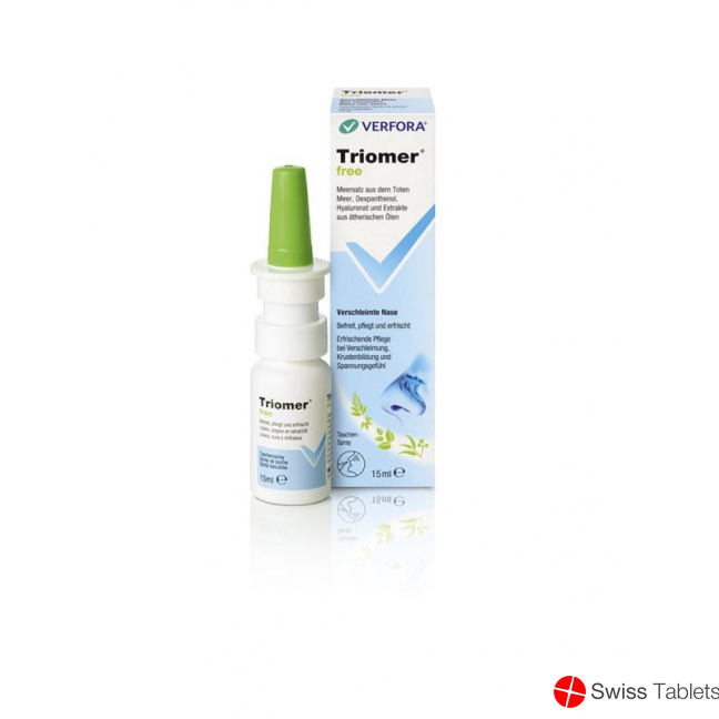 Triomer free nasal spray 15 ml