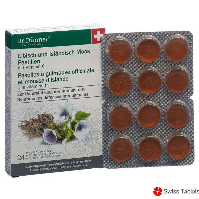 Dr. Dünner Icelandic Moss Pastilles 24 Capsules buy online