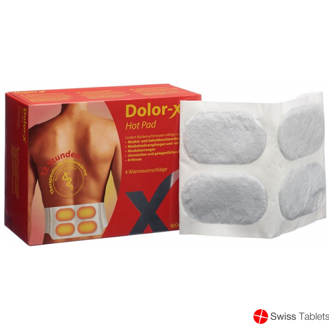 Dolor-X Hot Pad heat envelopes 4 pcs