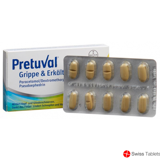 Pretuval flu and cold Filmtabl 20 pcs