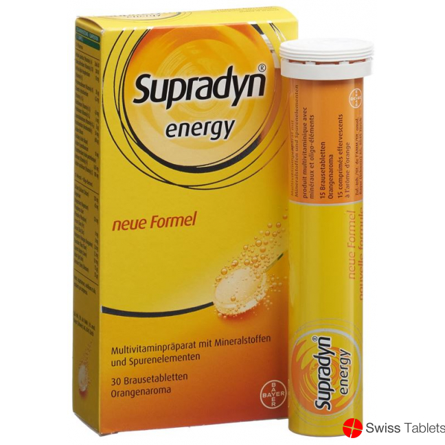 Supradyn Pro Energy-Complex Effervescent tablets 30 pieces buy online