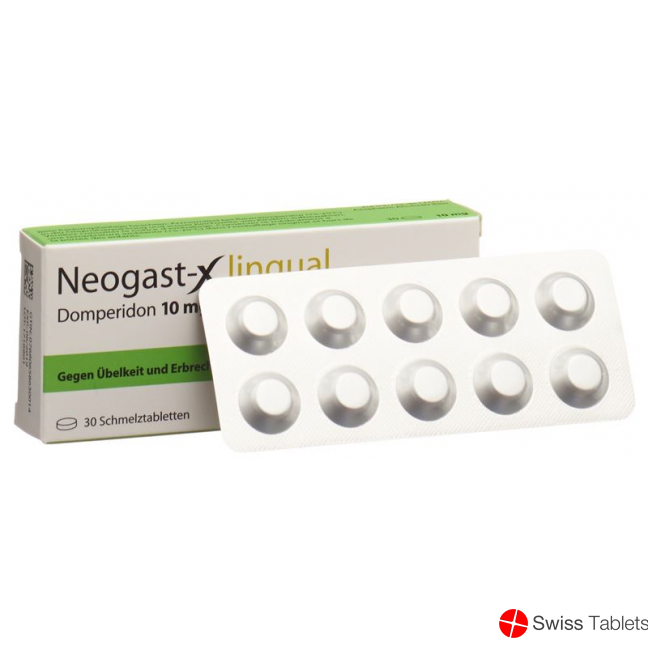 Neogast-x Lingual Schmelztabletten 10mg 30 Stück buy online