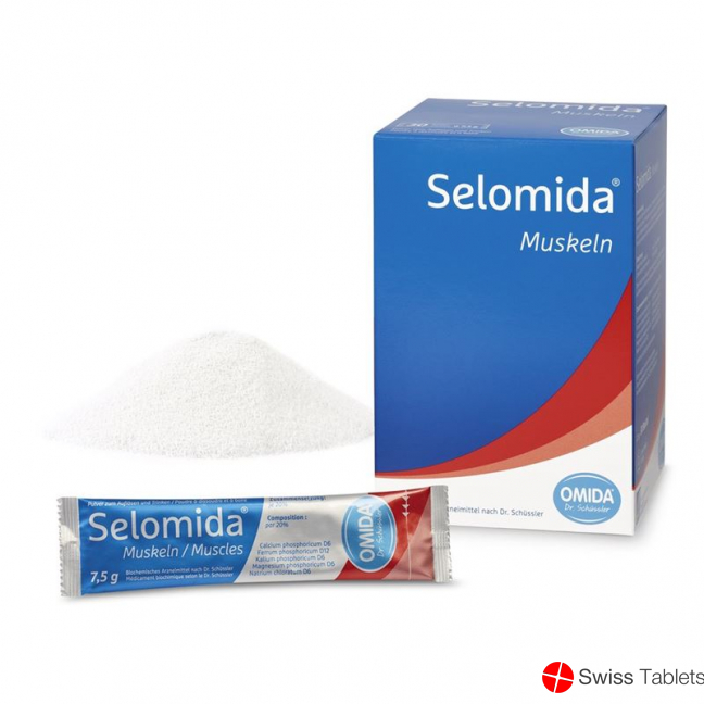 Selomida Muskeln Pulver 30 Beutel 7.5g buy online