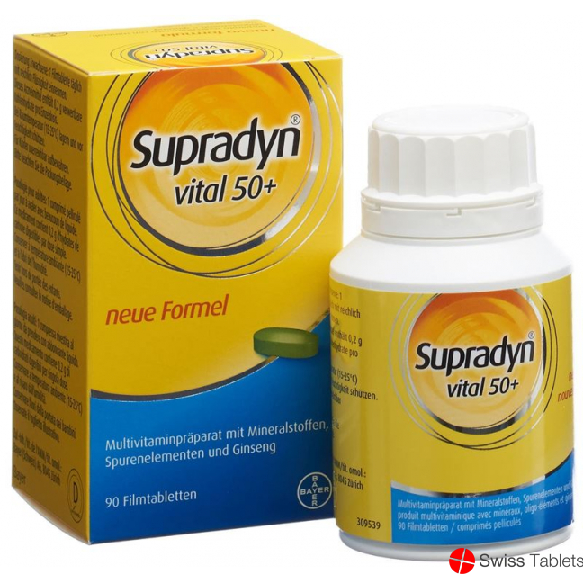 Supradyn Vital 50+ Filmtabletten (neu) 90 Stück buy online