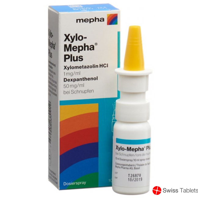 Xylo Mepha Plus Nasenspray 10ml buy online