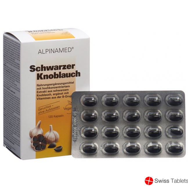Alpinamed Black Garlic Capsules 120 pieces buy online