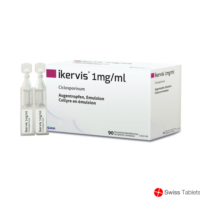 Ikervis Augentropfen 1mg/ml 30 Monodosen 0.3ml buy online